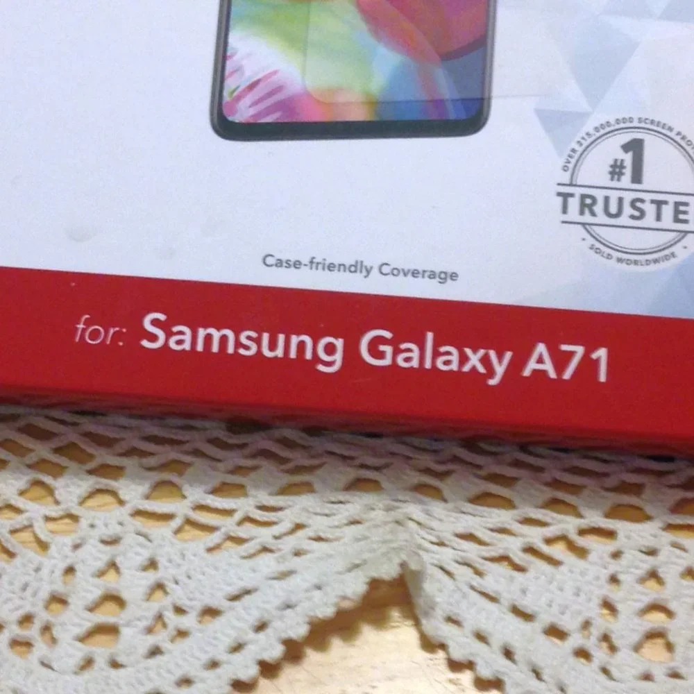 Screen Protector, Samsung Galaxy A71, Invisible Shield glass elite+
